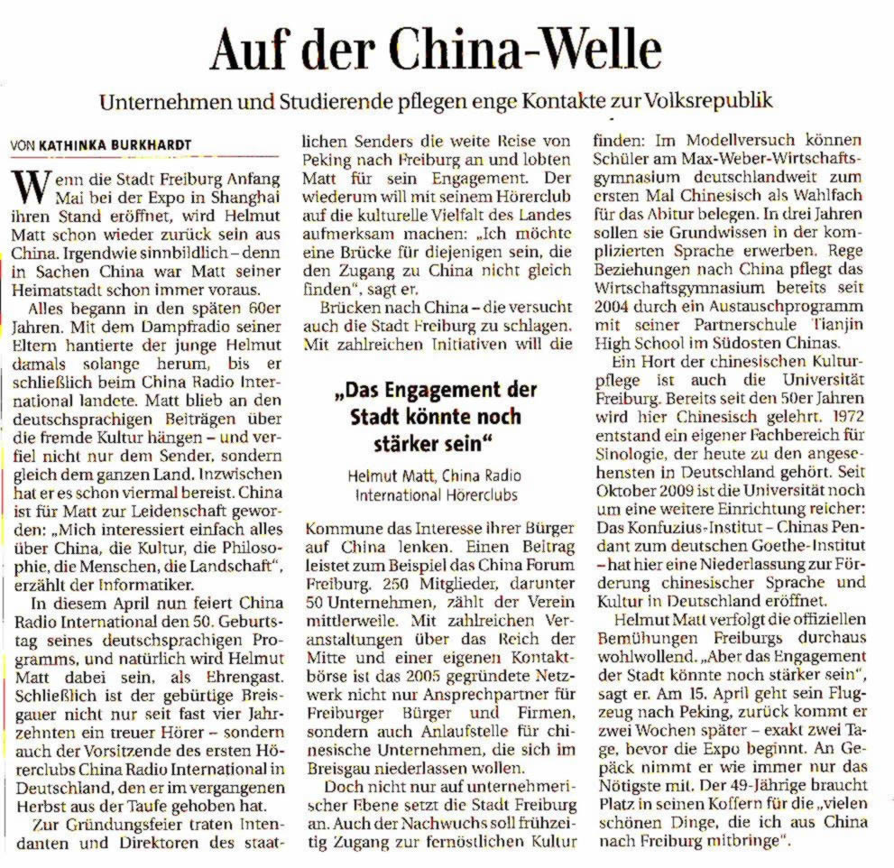 Bericht Financial Times